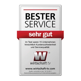 Bester Service Auszeichnung s2-Software